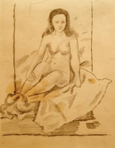 Desnudo femenino 70 de August Macke