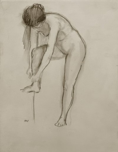 Desnudo femenino IV de August Macke