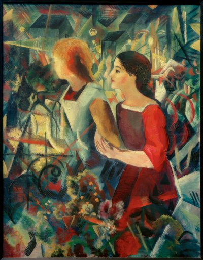 Dos chicas de August Macke