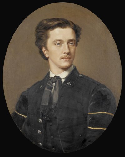 August Prinzhofer Retrato Escudero de August Prinzhofer