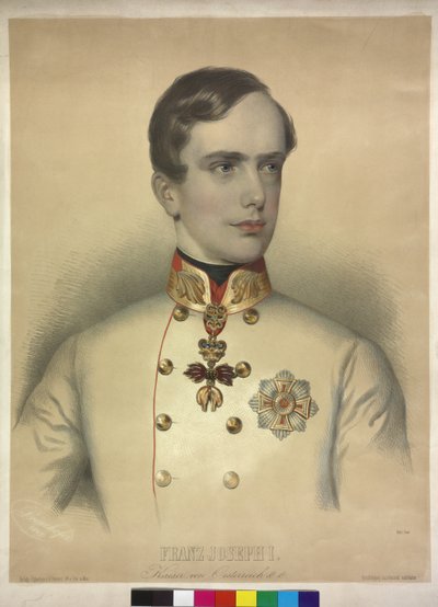 Francisco José I Emperador de Austria c. c. de August Prinzhofer