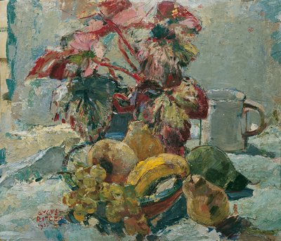 naturaleza muerta de August Rieger