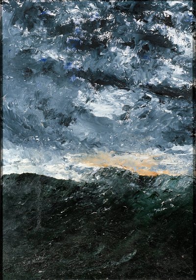 Paisaje, paisaje marino: Vågen VIII (Ola VIII) de August Strindberg