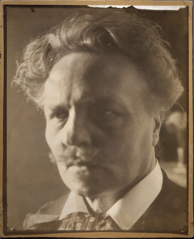 Autorretrato de August Strindberg de August Strindberg