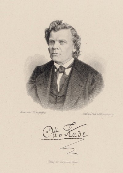 Retrato del compositor Otto Kade 1819-1900 de August Weger
