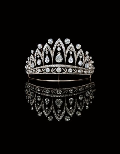 Tiara, por Faberge, c.1890 de August Wilhelm Holmström