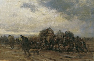 El transporte herido II de August von Pettenkofen