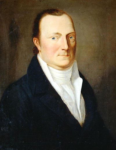 Retrato del presidente de la policía Ludwig von Manger, c.1825 de August von der Embde