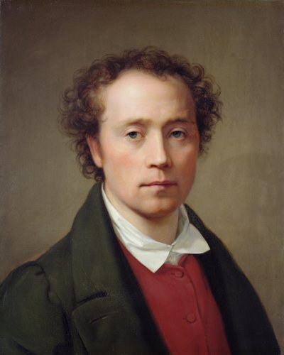 Autorretrato, 1819 de August von der Embde