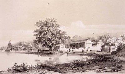 Casa del Mandarín en el canal Macao-Cantón, lámina 20 de 