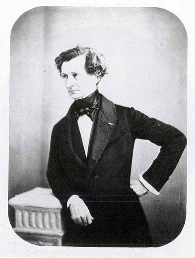 Retrato de Hector Berlioz, c.1850s de Auguste Adolphe Bertsch