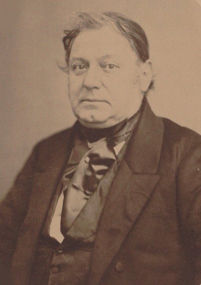 Retrato del pianista y compositor Amédée Méreaux 1802-1874 de Auguste Adolphe Bertsch