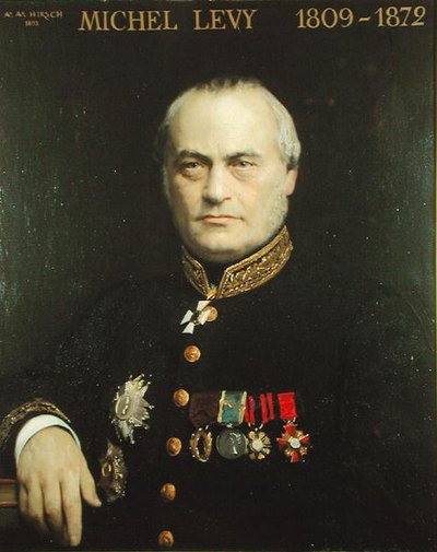 Michel Levy (1809-72) 1893 de Auguste Alexandre Hirsch