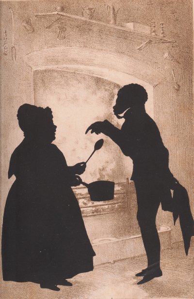 Un tratado sobre siluetas, 1835 de Auguste Amant Constant Fidele Edouart