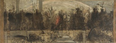 El Juicio Universal, sketch de Auguste Barthelemy Glaize