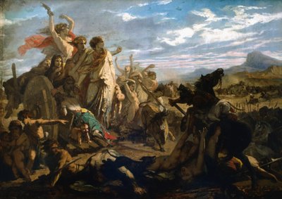 Las Mujeres de la Galia de Auguste Barthelemy Glaize