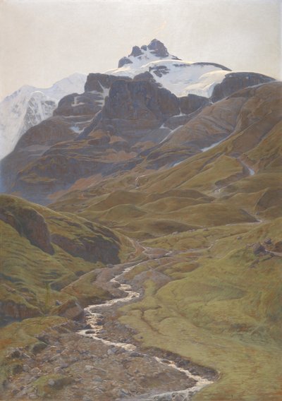 Vista de la Mujer Salvaje de Auguste Baud Bovy