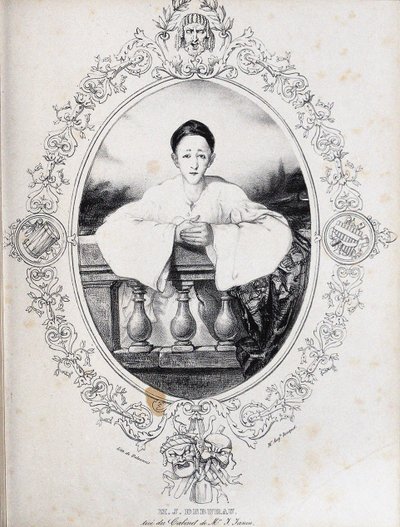 Jean-Gaspard Deburau como Pierrot de Auguste Bouquet