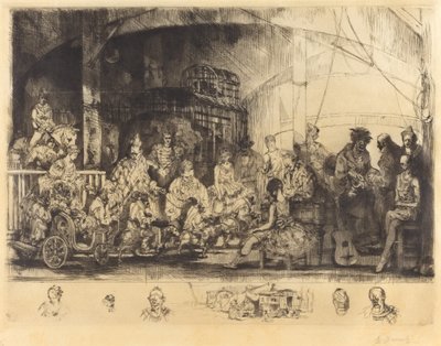 Circo Frattelini de Auguste Brouet