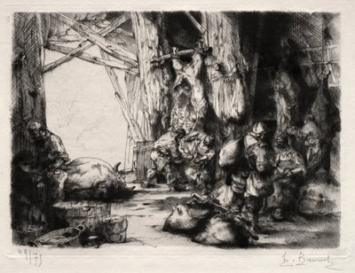 La carnicería militar de Auguste Brouet