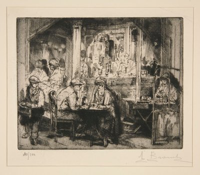 El cafe de Auguste Brouet