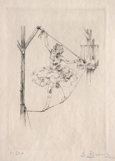 Tightrope Dancer de Auguste Brouet