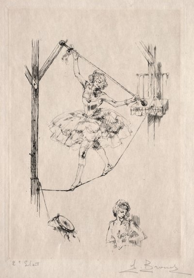 Tightrope Dancer de Auguste Brouet
