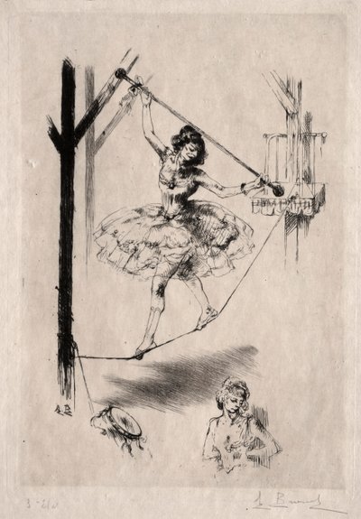 Tightrope Dancer de Auguste Brouet