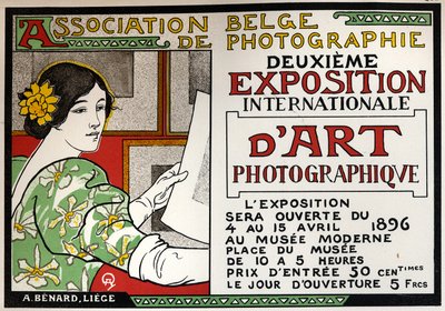 Exposición de arte fotográfico en el Museo Moderno de Bruselas de Auguste Donnay