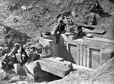 Memphis Saqqara, Egipto, 1893 de Auguste Edouard Mariette