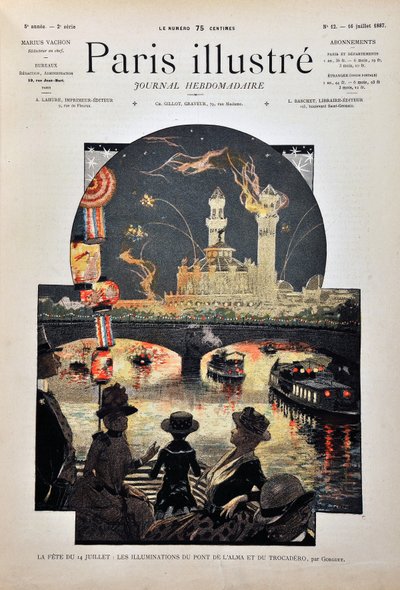 La fiesta del 14 de julio de Auguste Francois Gorguet
