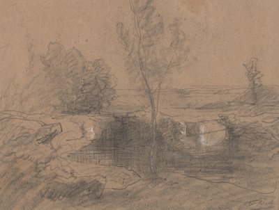 Paisaje de Auguste Francois Ravier