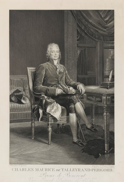 Charles Maurice de Talleyrand-Périgord de Auguste Gaspard Louis Desnoyers