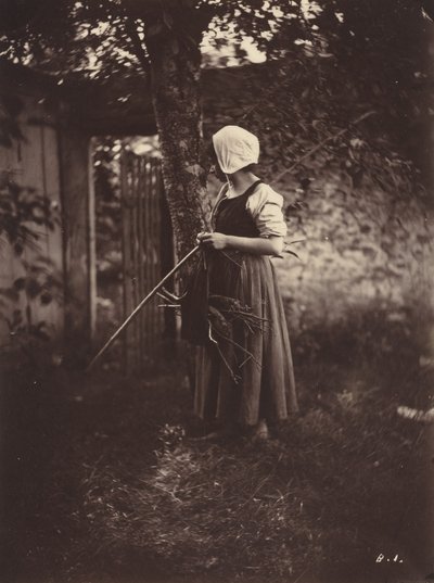 Campesino, c. 1870 de Auguste Giraudon