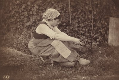 Campesino, c. 1870 de Auguste Giraudon