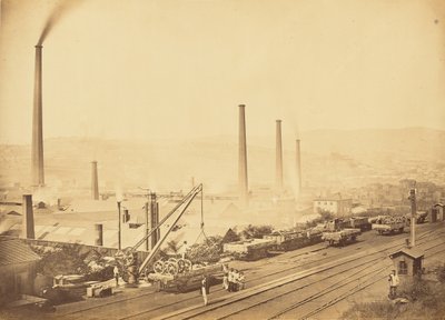Sucursal y fábricas de Pétin y Gaudet en Saint-Chamond de Auguste Hippolyte Collard