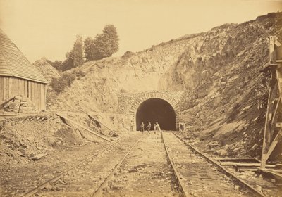 Entrada al Souterrain de Sauvage, Côté de Paris de Auguste Hippolyte Collard