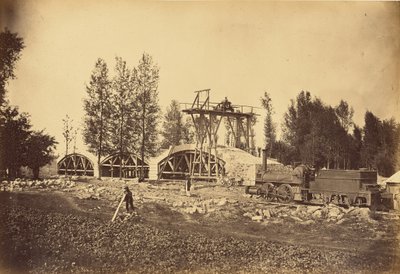 Viaducto sobre el Bonson (Valle del Loira) de Auguste Hippolyte Collard