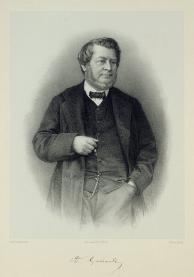Retrato de Adolphe Guéroult 1810-1872 de Auguste Lemoine