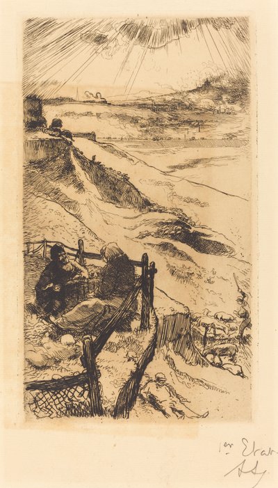 Canteras americanas, cerca de París de Auguste Lepere
