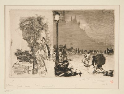 En la esquina de Pont-aux-Doubles de Auguste Lepere