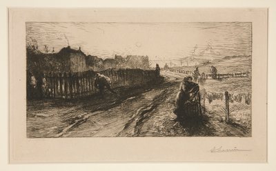 En las fortificaciones, Porte de Versailles de Auguste Lepere