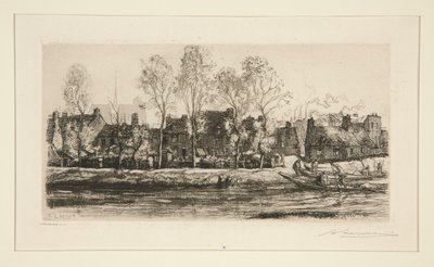 Orillas del Somme? Amiens (Orillas del Somme en Amiens) de Auguste Lepere