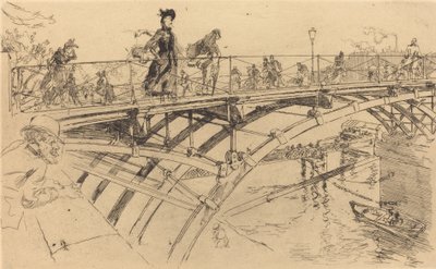 Puente de las Artes, 1890 de Auguste Lepere
