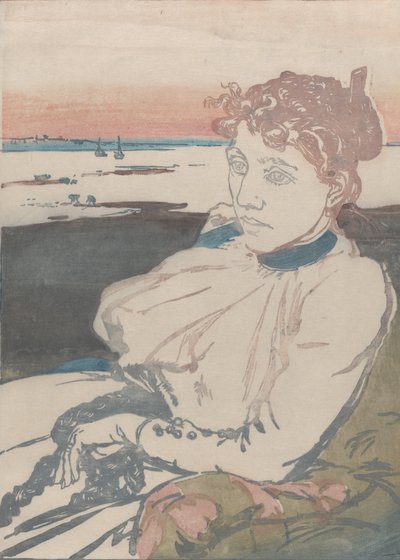 Convaleciente, Mme Lepère, 1892 de Auguste Lepere