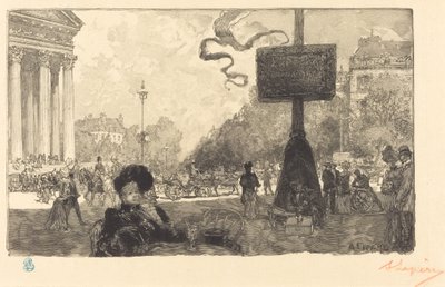 Esquina de la Rue Royale de Auguste Lepere