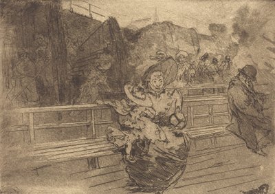 Salida para Greenwich, 1891 de Auguste Lepere