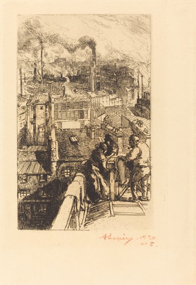 El barrio de los Gobelinos de Auguste Lepere