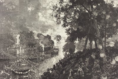 La Neige À Paris de Auguste Lepere