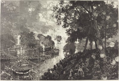 La Nieve en París de Auguste Lepere
